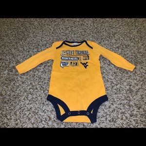 West Virginia Mountaineers One Piece 6-9 Months
